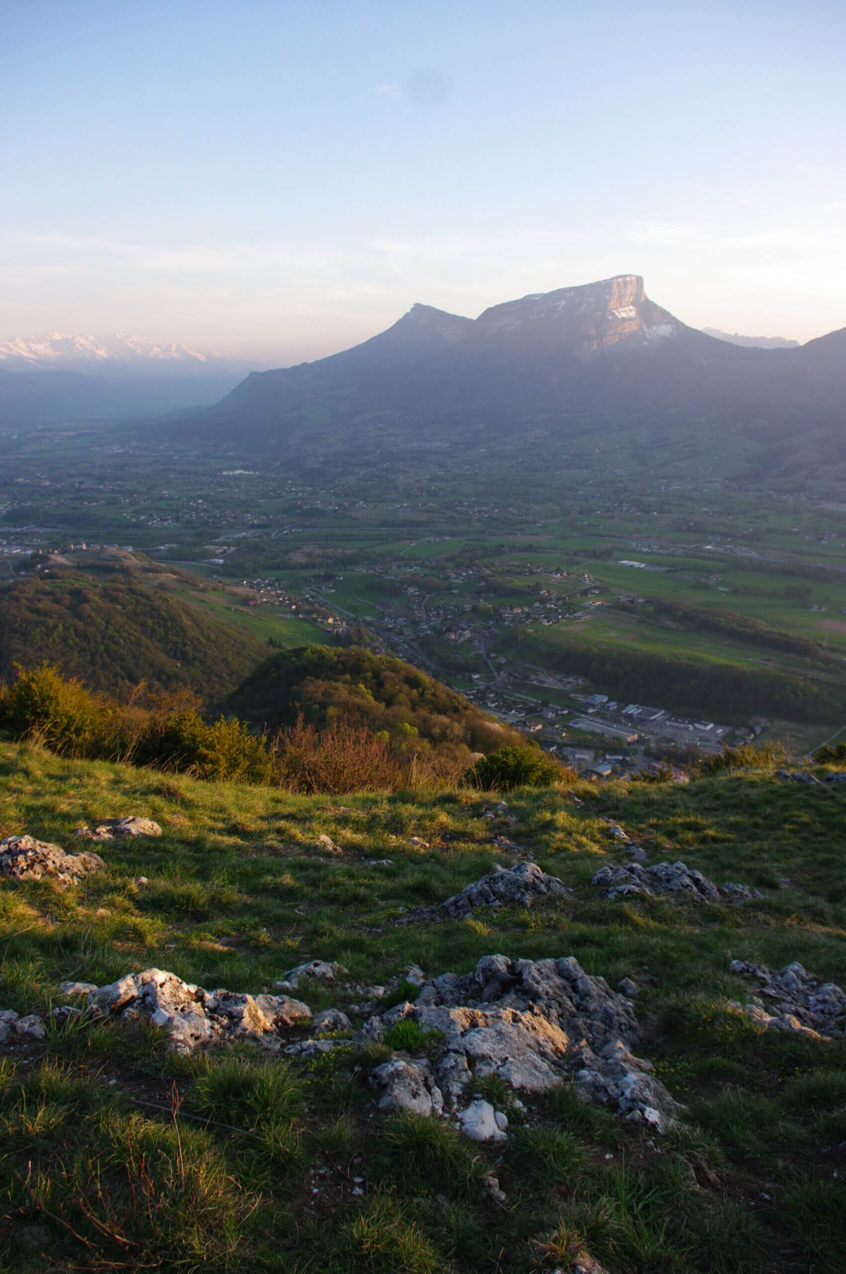 Vue sur le Corridor Bauges-Chatreuse, Site du Mont-Saint-Michel